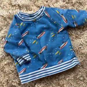 Hanna Andersson Blue Crewneck Pullover